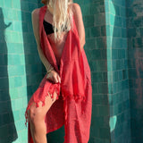 Paréo chic - TANGERINE