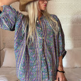 Chemise JULIENNE- Blue