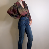 Chemisier KHADI - Burgundy