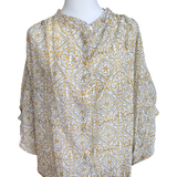 Chemise Violette jaune