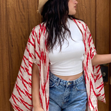 Kimono K rouge
