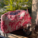 Trousse de toilette rose