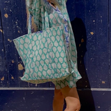 Sac de plage vert