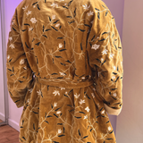 Veste velour beige