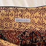 Pochette zippée Ipad mini marron